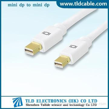 high quality 1.8m Mini DP Male to Mini DP Male Cable